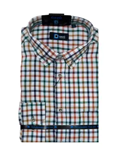 Camisa de hombre viella con cuadros Davo 439
