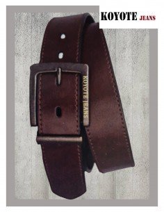 Cinturón hombre reversible negro-marrón KOYOTE Serie 109